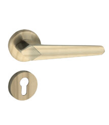 Vestal Diamond Lever On Rose Door Handle